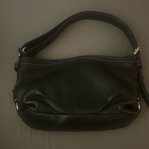 Black coach purse